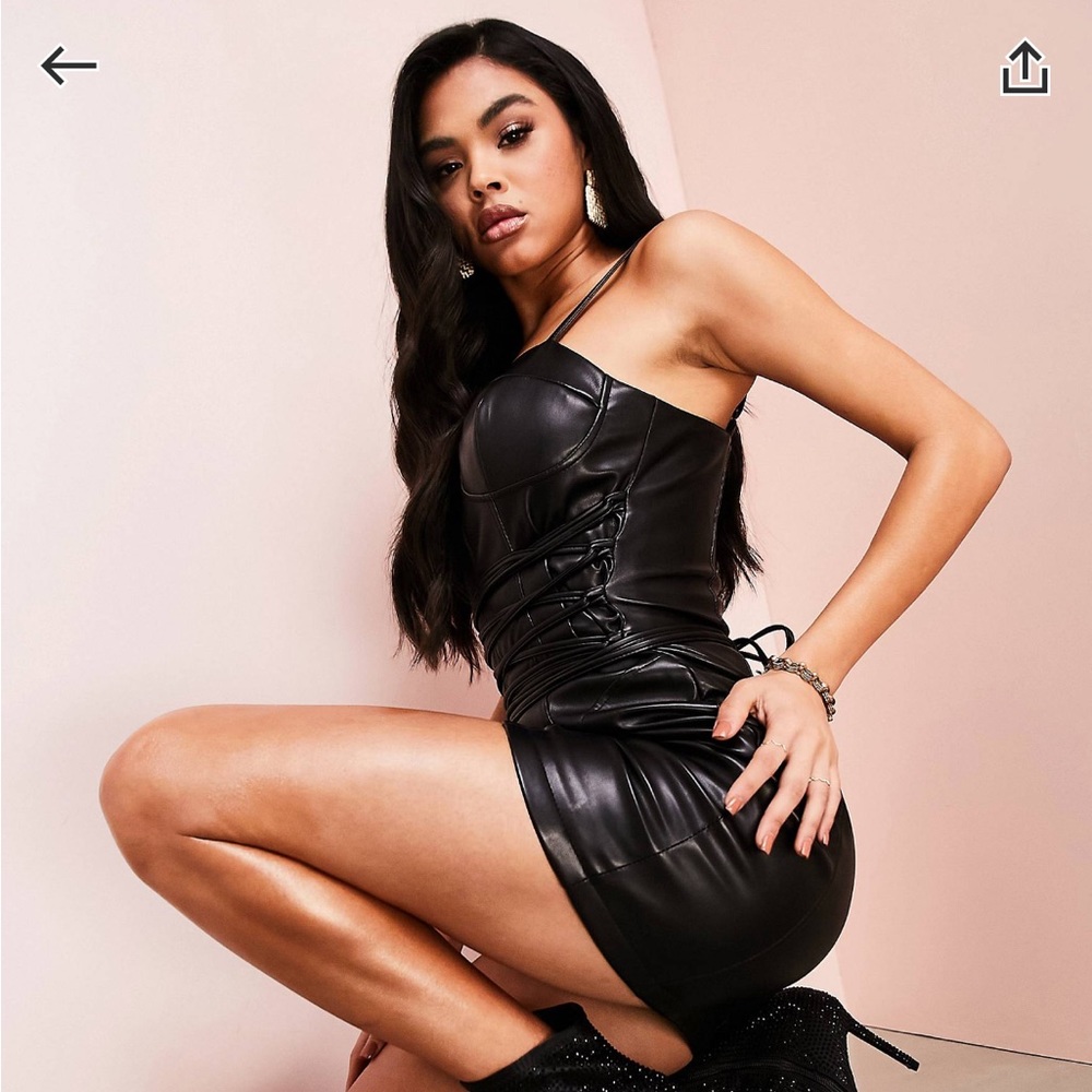ASOS Leather Dress
